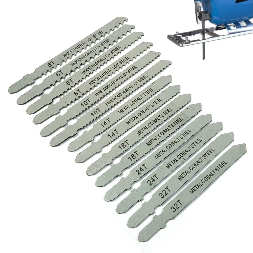 Набор лезвий для ножовки Fobosch 14 шт. из металла пластика дерева|blade set|saw blade setjigsaw blades