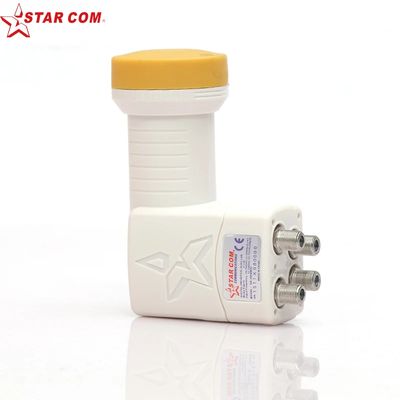 Универсальный четырехдиапазонный LNB STARCOM для спутникового ТВ приемника с низким