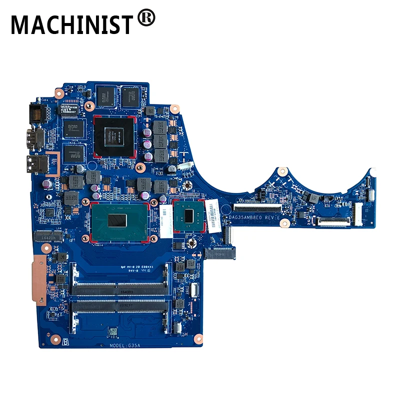 Для HP 15-BC 15-bc015tx 15-AX016TX 15-AX020TX 15-BC012TX материнская плата для ноутбука I7-6700HQ GTX 960M 2G