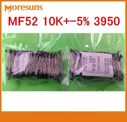 

Fast Free Ship 500pcs/lot Good RT MF52 10K+-5% 3950 NTC thermistor