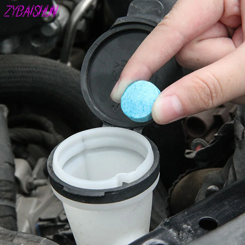6 шт Новый автомобильный очиститель для лобового стекла компактный soda планшет Ford