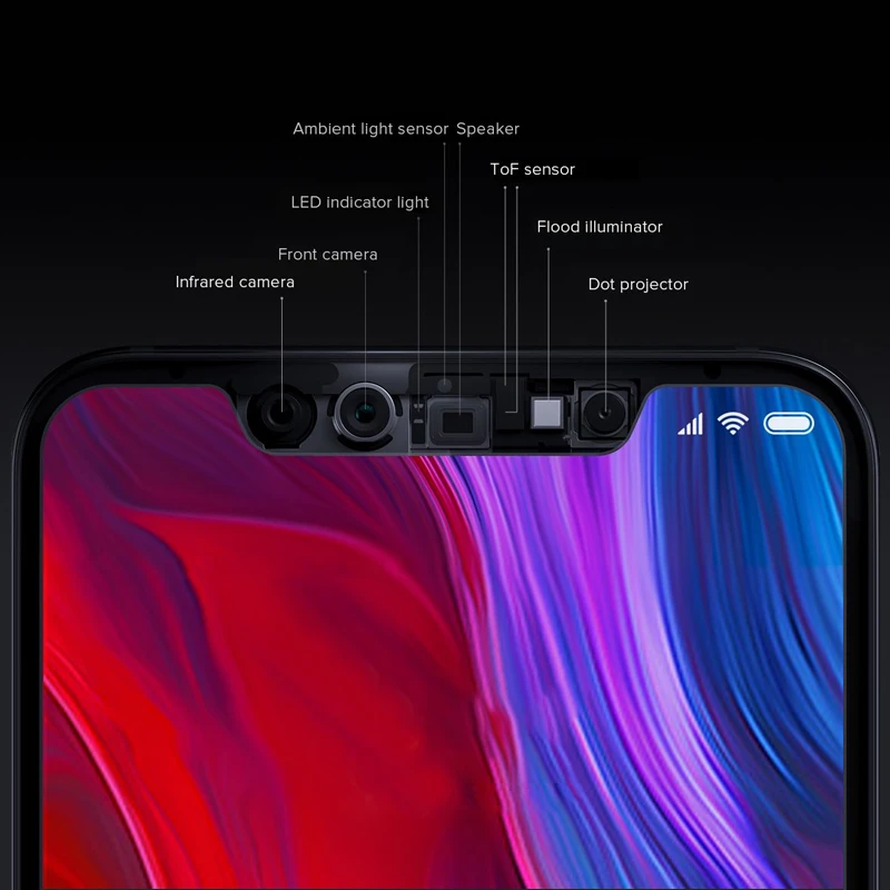 Международная версия Xiao mi 8 6 ГБ ОЗУ 128 Гб ПЗУ Восьмиядерный процессор Snapdragon 845 21