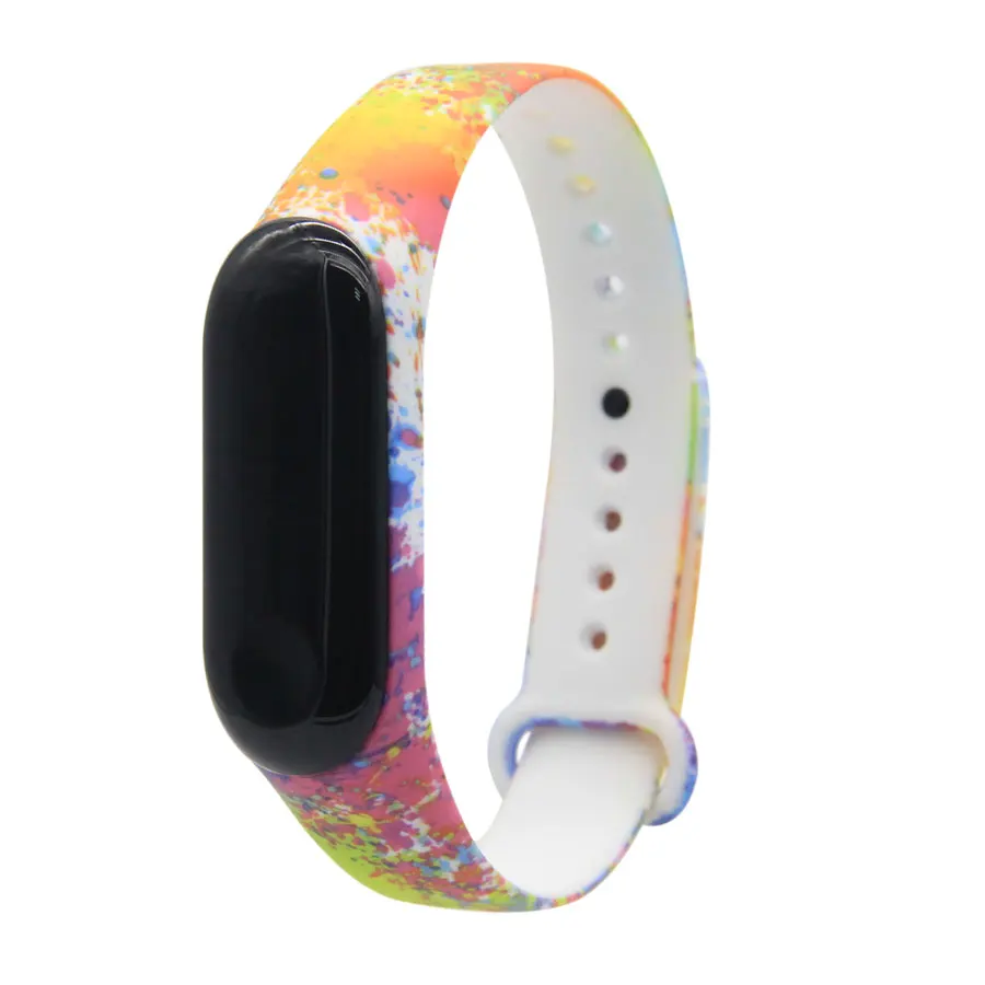Камуфляж для mi Band 2 3 4 ремешок сменный ремешок для Xiao mi 3 4 умный браслет силиконовый ремешок ремень для mi Band 4 3 2 браслет