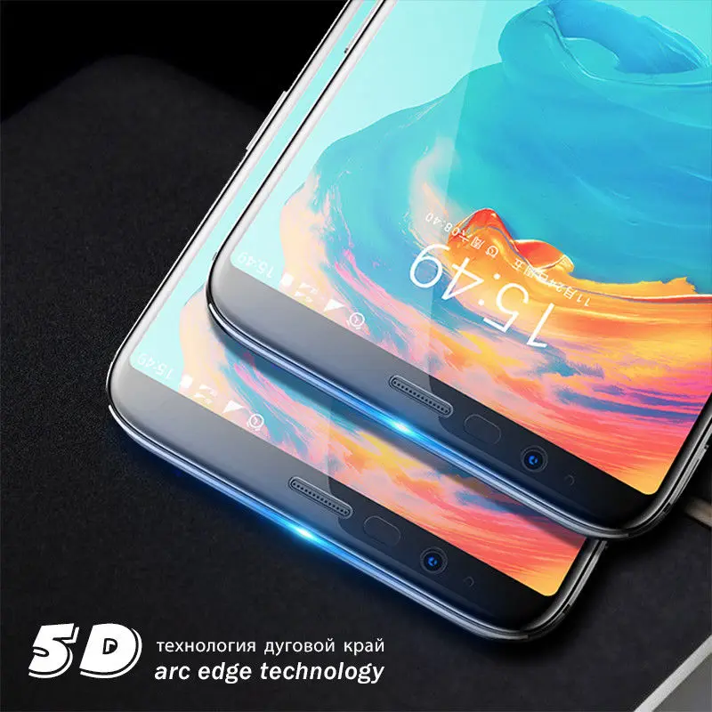 NOWAL 6D Защитная пленка для экрана Flim чехол OnePlus 5 T 6 9 H передняя крышка из