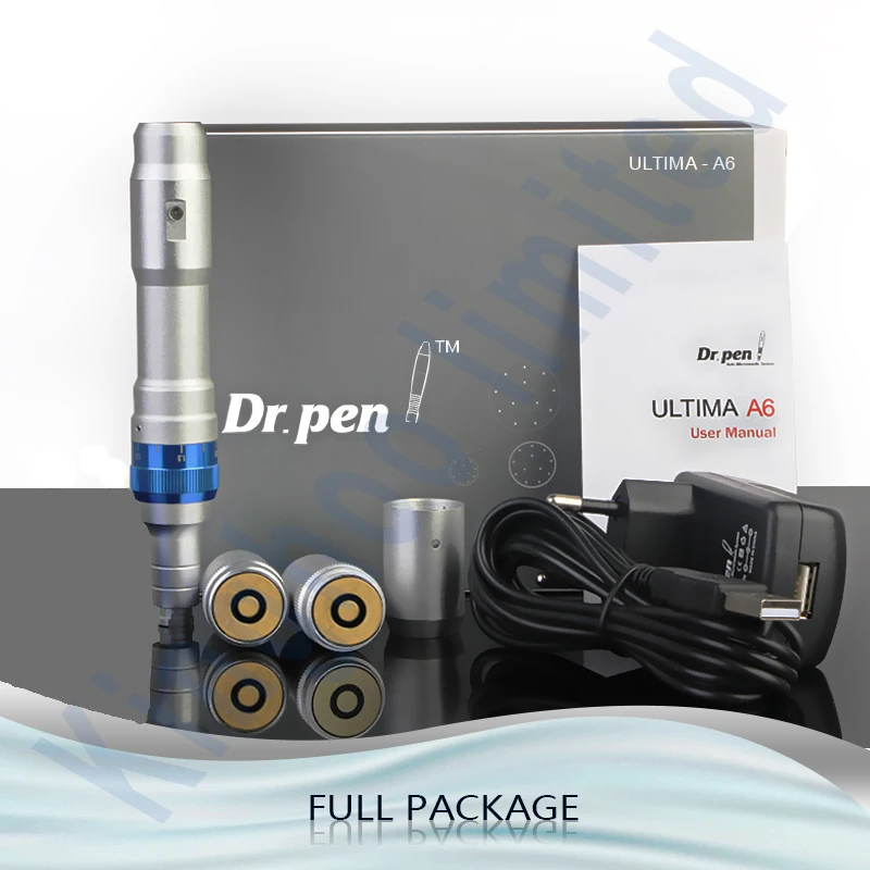 Перезаряжаемые иглы терапия подтяжки кожи крем от прыщей уменьшить морщины шрам удаление растяжек устройства кожи Dr дермы пера A6