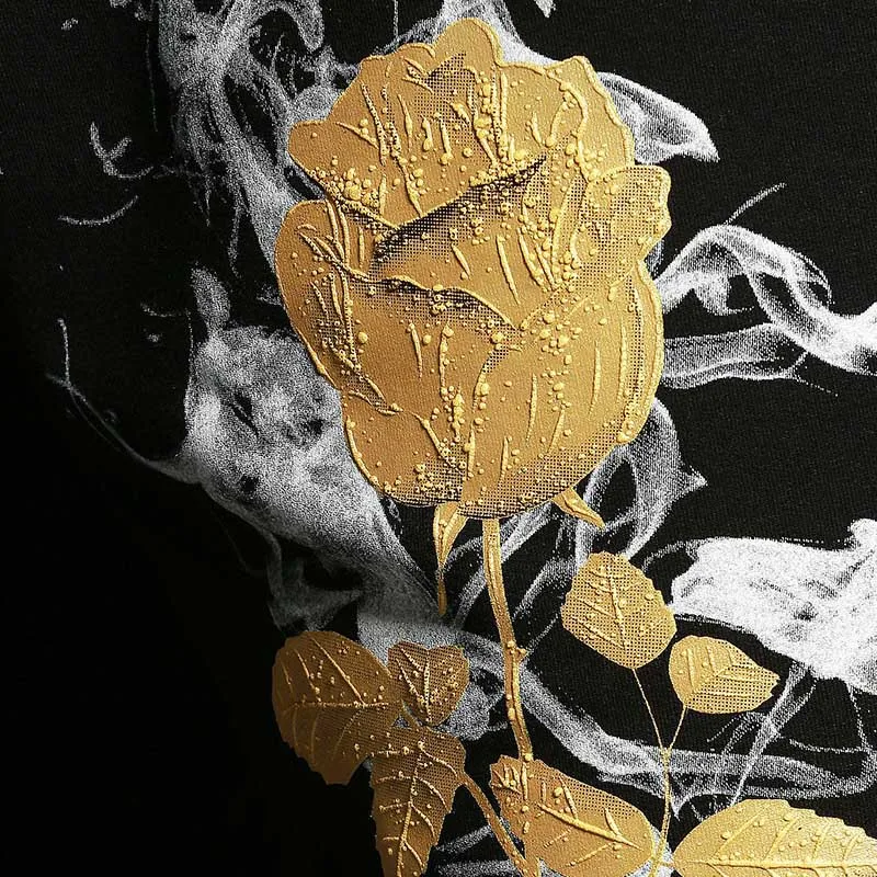 Новая мода Роза тиснение 3D шорты с цветочным рисунком мужские повседневные