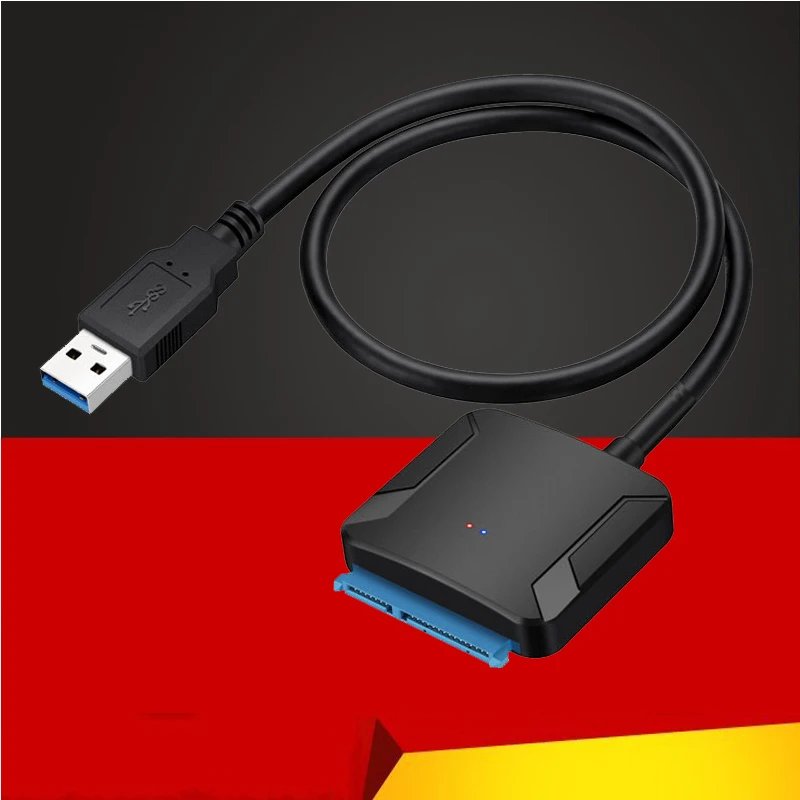Переходник USB 3 0 к SATA кабель-конвертер 2 5 Гб конвертер для Samsung Seagate WD HDD SSD адаптер