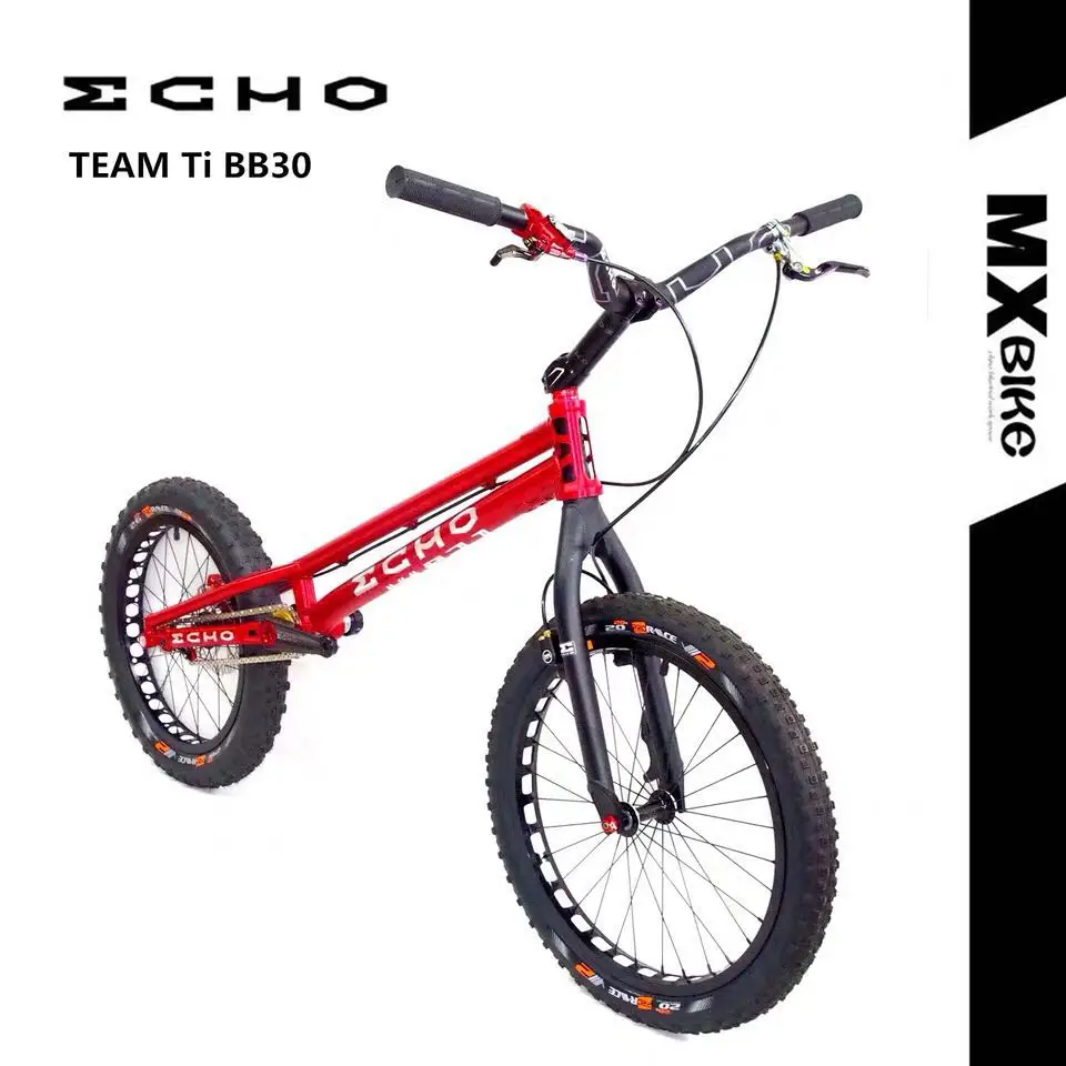 Newest ECHOBIKE TEAM 20 дюймовый пробный велосипед детали из титанового сплава Карбоновая