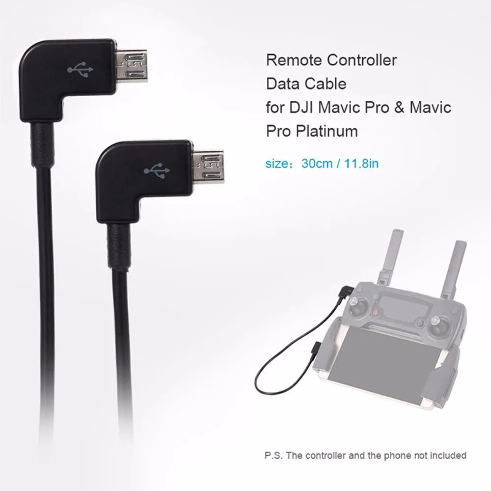 Micro USB для пульта дистанционного управления кабель передачи данных 2 0 DJI Mavic Pro Platinum