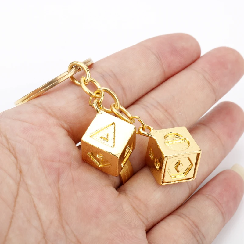 Брелок для ключей Han Solo Lucky брелок с игральной костью кулоном Последние джедаи из