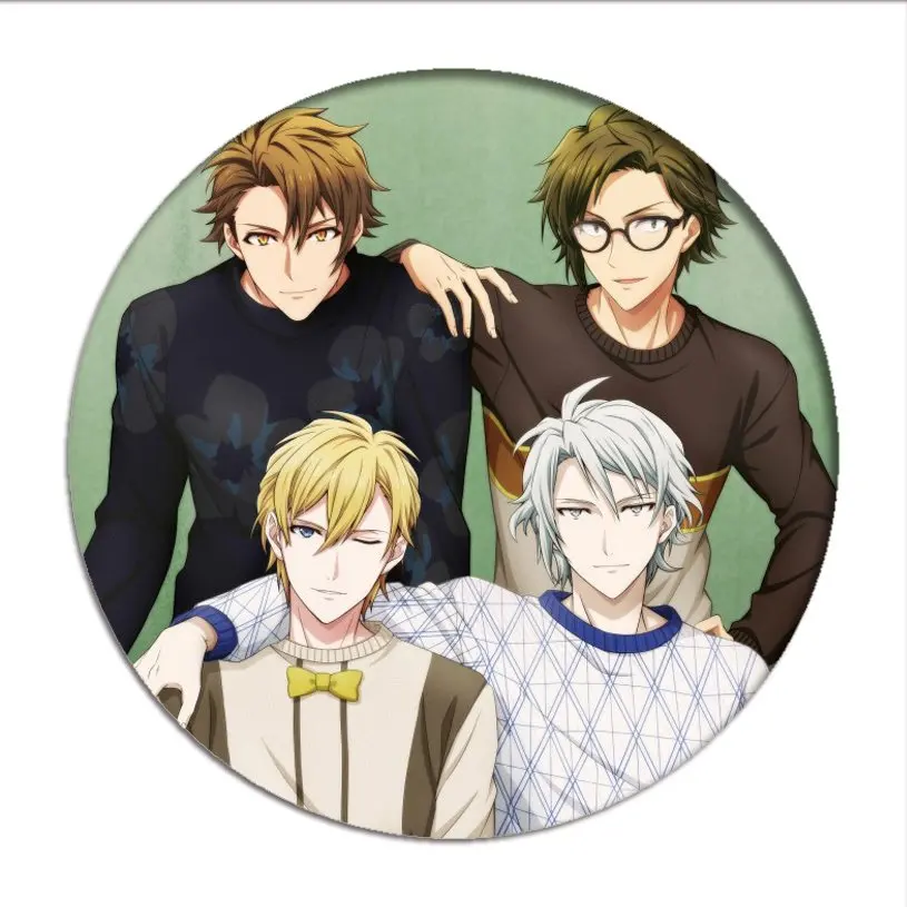 Японская игра Idolish7 Косплей значки IZUMI IORI брошь булавки NIKAIDO YAMATO Иконка MITSUKI