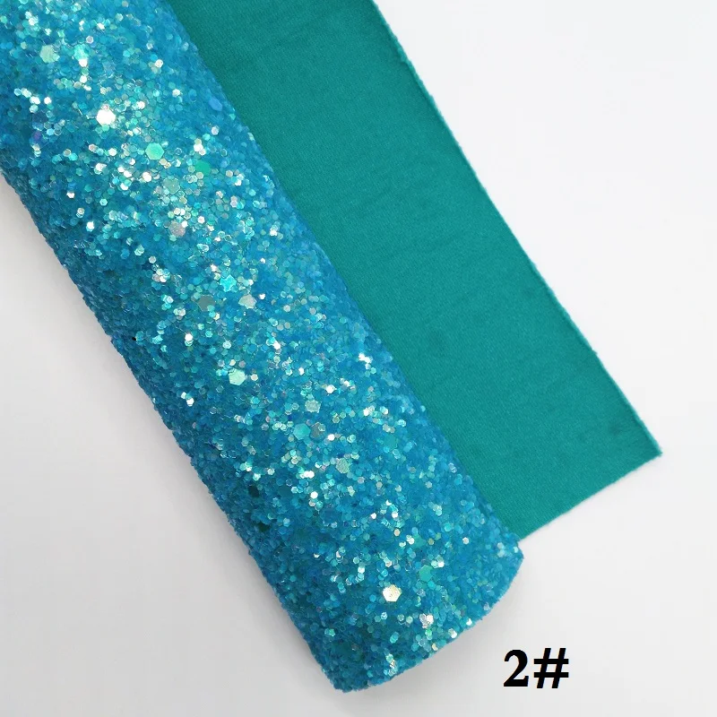 2 Glitterwishcome 21X29 см A4 размер винил для бантов массивный блеск кожа Fabirc искусственная кожа листы для бантов, GM274A - Цвет: 2