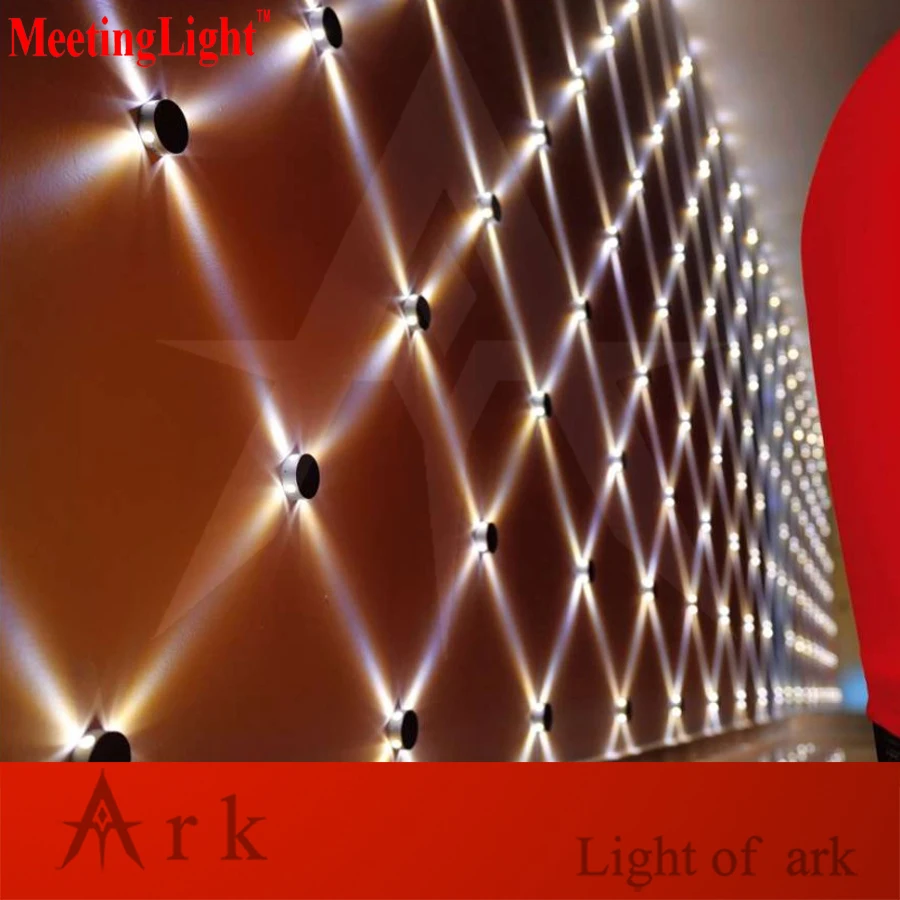 Светодиодный круглый настенный светильник ark 4 Вт теплый белый 85-265 в | Освещение