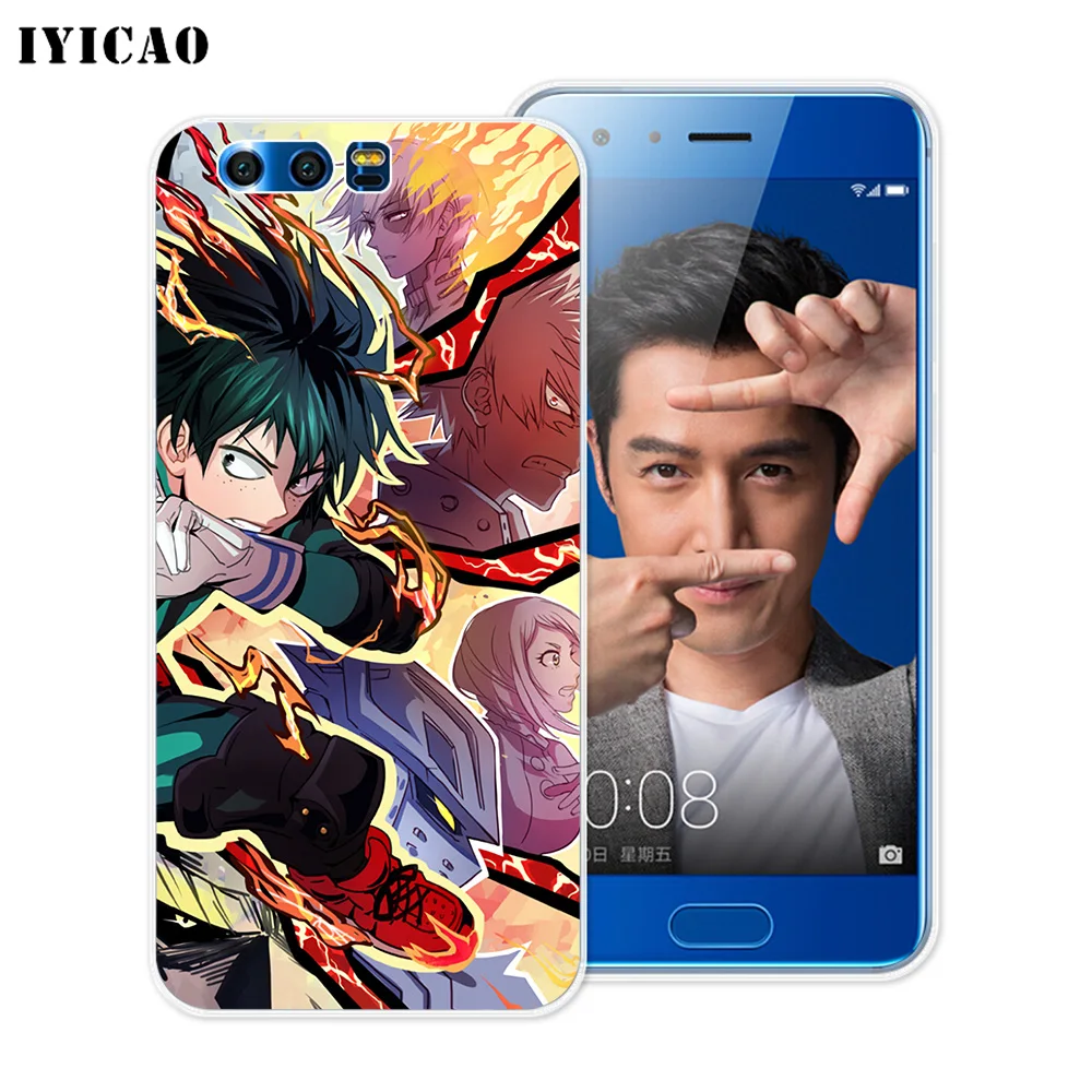 Мягкий силиконовый чехол IYICAO для Huawei Y9 Y7 Y6 Prime 2018 Honor 8C 8X 8 9 10 Lite 7X 7C 6A 7A