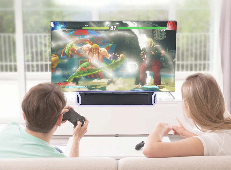 Новинка, оригинальная Bluetooth звуковая панель для samsung tv, НЧ-динамик, беспроводная 10 Вт поддержка TF HDMI, тяжелый бас, домашняя игровая акустическая система