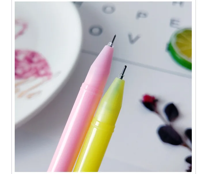 1 Piece Lytwtw's Korean Stationery Cute Unicon Horse Angel Moon Gel Pen School Office Kawaii Supply Novel Creative Gift Handles |