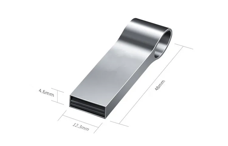 2020 горячая Распродажа водонепроницаемые металлические USB флеш накопители