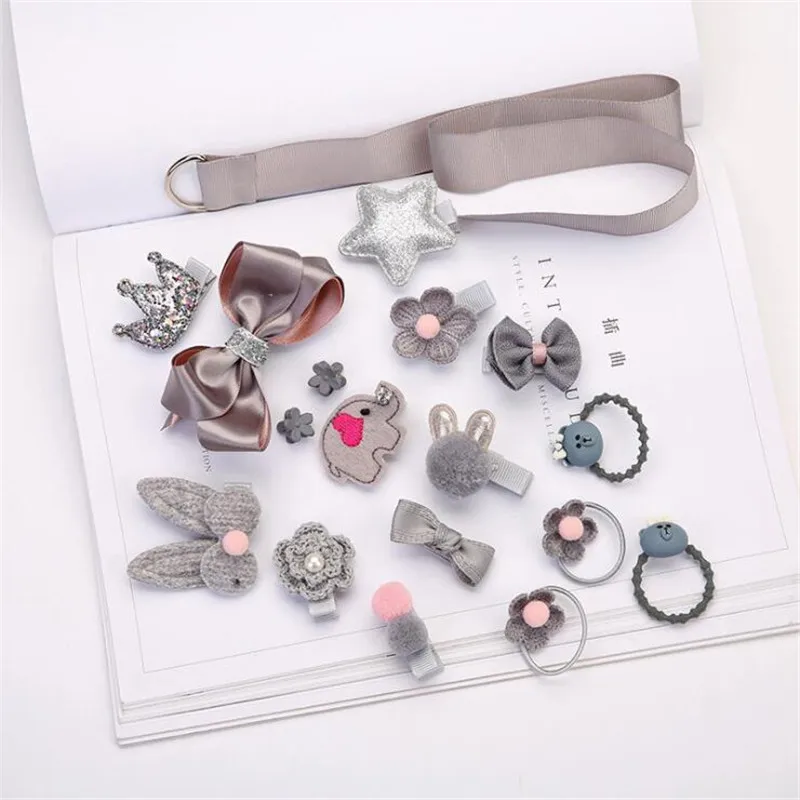 Заколки для волос в виде цветов принцессы 18 шт./компл. заколки аксессуары волос| |