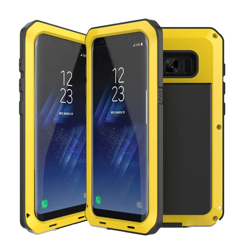 Для samsung Note 10 Plus 8 9 металлический алюминиевый Броня противоударный сверхпрочный чехол для Galaxy S9 S8 S10 Plus S10e S7 S6 Edge