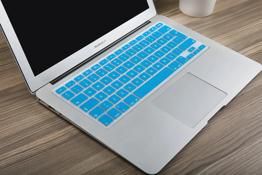 Евро введите турецкий красочный силиконовый чехол для клавиатуры для Macbook Air 13 Pro 13 15 17 retina протектор евро макет