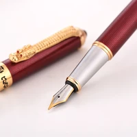 jinhao1000 fountain pen dragon luxury ink pens high quality electroplating caneta tinteiro stylo plume metal pen tip office gift