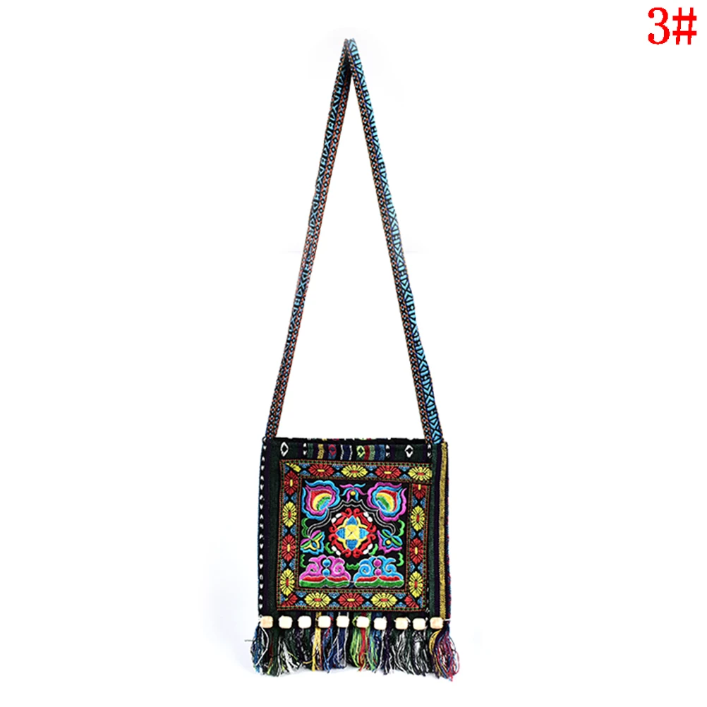 Китайская женская сумочка Hmong с вышивкой 28*31 см сумки мессенджеры в стиле бохо