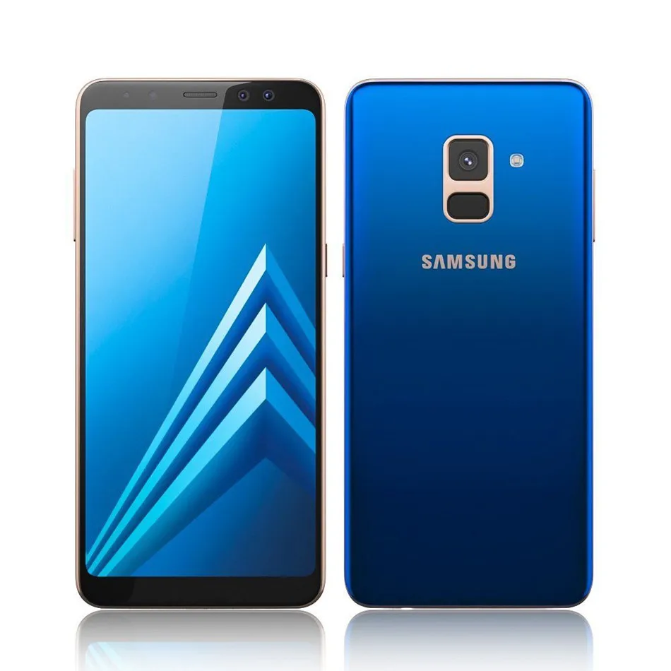 Samsung Galaxy A8 A530F разблокированный LTE Восьмиядерный 5," 3 камеры ram 4 Гб rom 32G Exynos NFC FM Android мобильный телефон