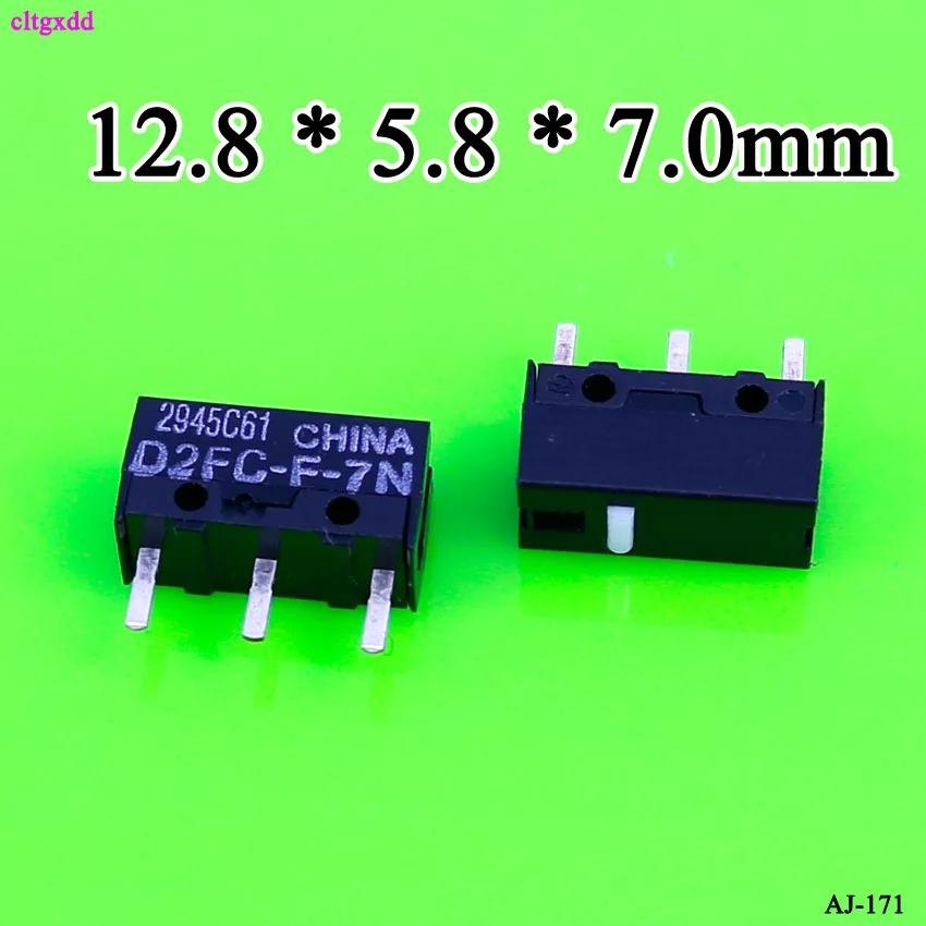 Cltgxdd 2 шт. мышь omron микро переключатель D2FC-F-7N кнопка для мыши D2FC-E-7N D2FC | Обустройство