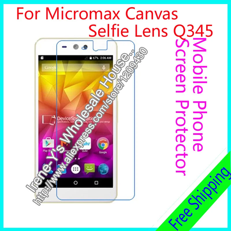 3 шт. для Micromax Canvas селфи объектив q345 ясно глянцевая Экран протектор экран защитный