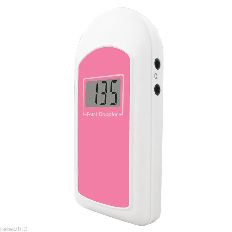 Contec Baby-Sound-B Handheld Fetal Doppler Baby Heart Rate Monitor 2MH sensitive ultrasonic probe with Free Gel | Красота и здоровье