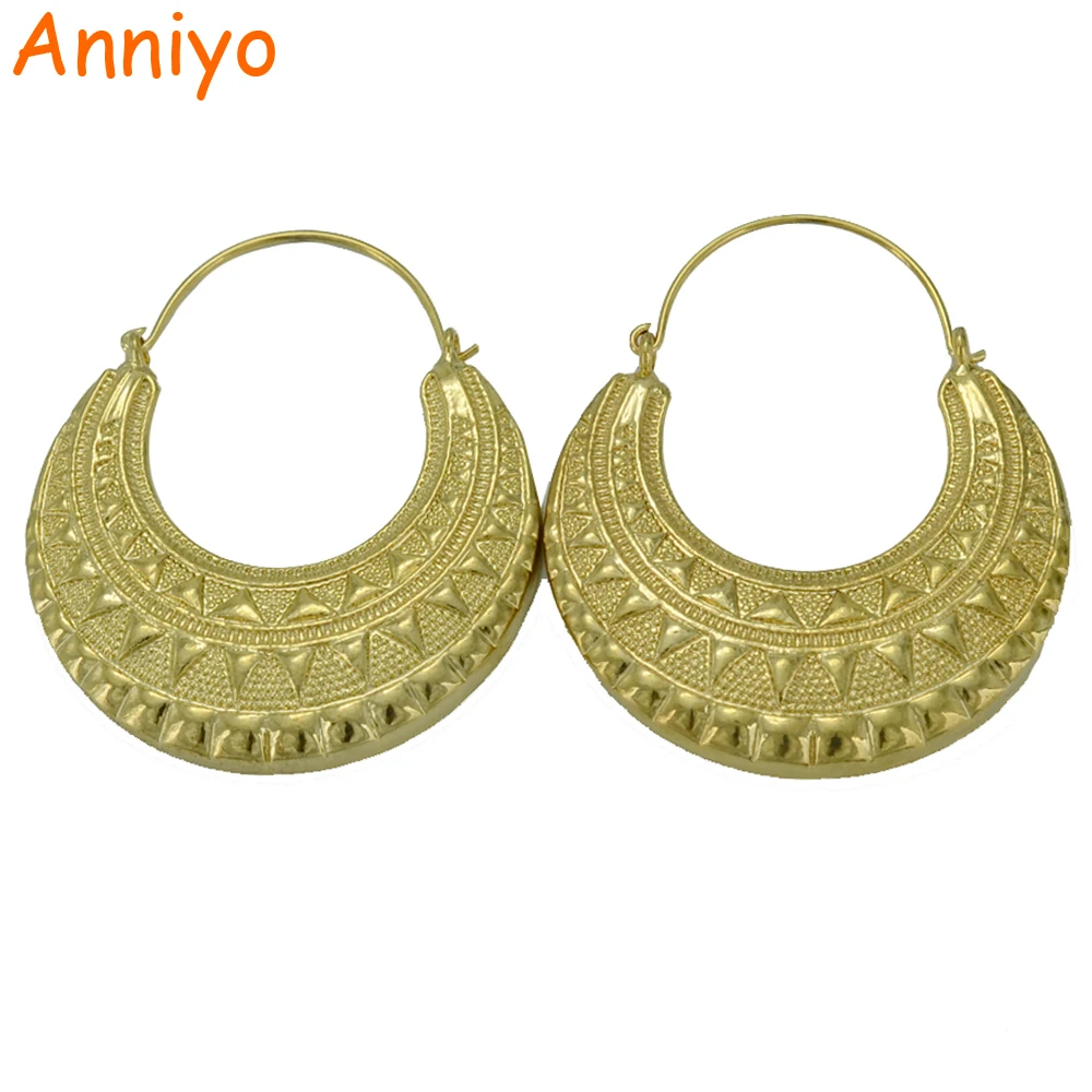 Anniyo (38 г) тяжелые серьги для женщин эритрейские серьги/Нигерия/Кению/Гана