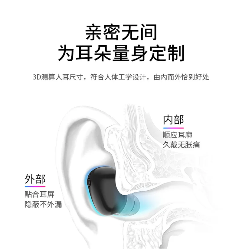 Z3 HIFI мини Bluetooth наушники с микрофоном беспроводная гарнитура музыкальные наушники Bluetooth V4.2 шумоподавление с зарядным устройством pk q26