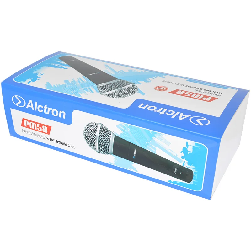 Alctron PM58 профессиональный проводной ручной музыкальный инструмент динамический