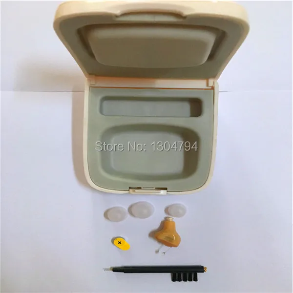 Бесплатная доставка слуховой аппарат 2 шт./лот портативный маленький Невидимый