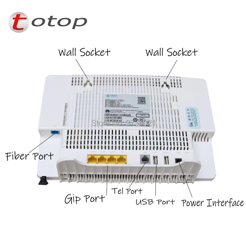 Б/у HW HS8546V маршрутизатор GPON FTTH ONT GPON ONU 4GE+ 1TEL+ 2USB+ wifi английская прошивка 99% Новинка