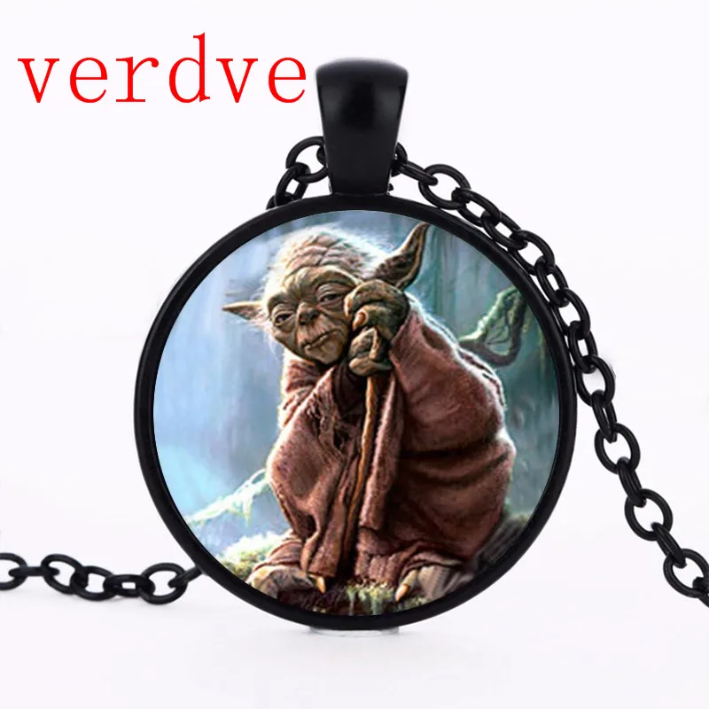 

YODA Star Wars NECKLACE YODA Necklace Pendant Yoda Choker Necklace Gifts for the Star Wars universe Jewelry