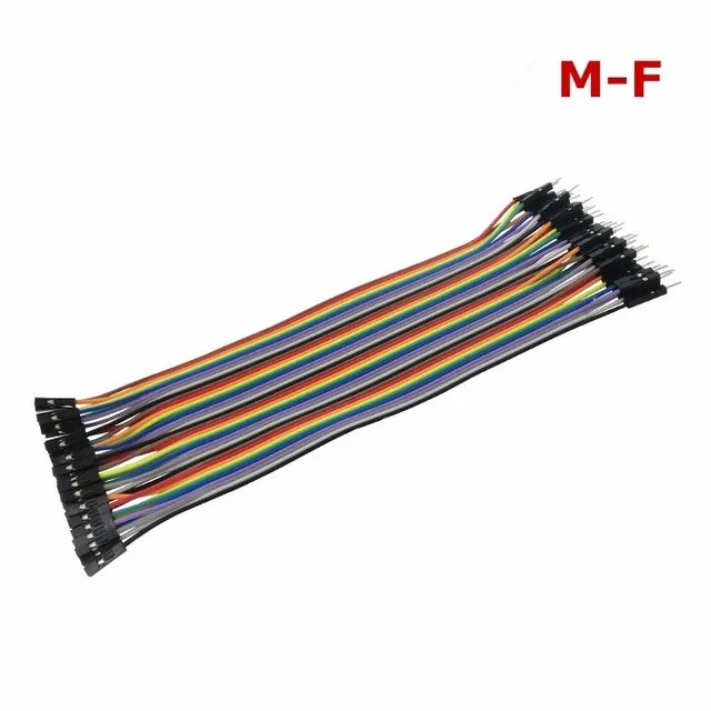 Dupont line 120 шт. 30 см мужской+ мужской женский и Женский Соединительный провод Dupont кабель для Arduino - Цвет: 30CM MF