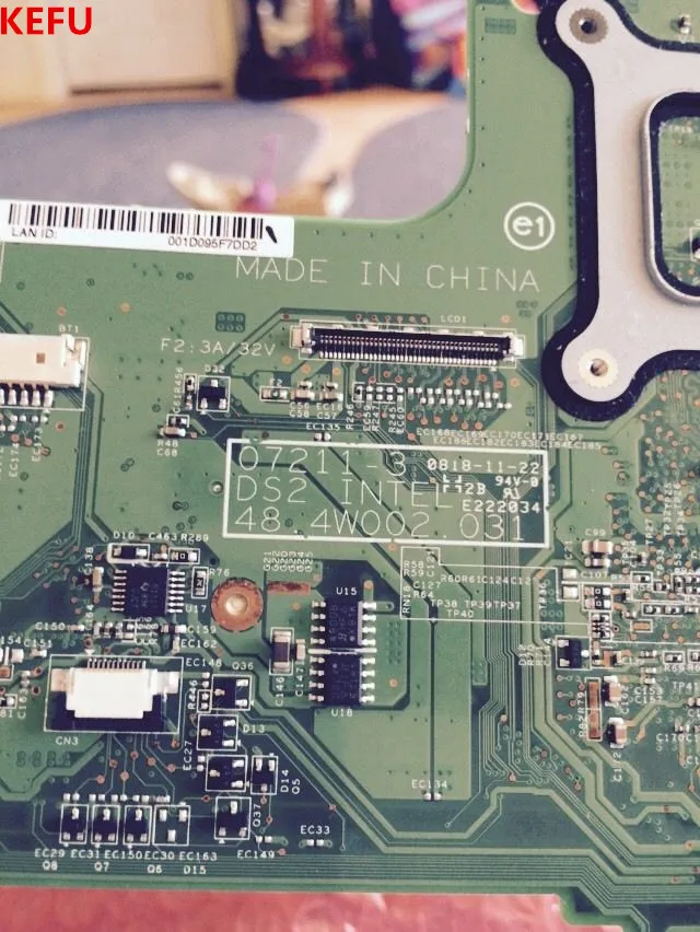 Материнская плата KEFU CN 0PT113 для Dell Inspiron 1525 материнская 48 4w002. 031 DDR2 быстрая