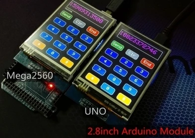 2 8 дюйма TFT LCD цветной экран модуль ILI9341 Drive IC для платы UNO/Mega2560 (без базовой
