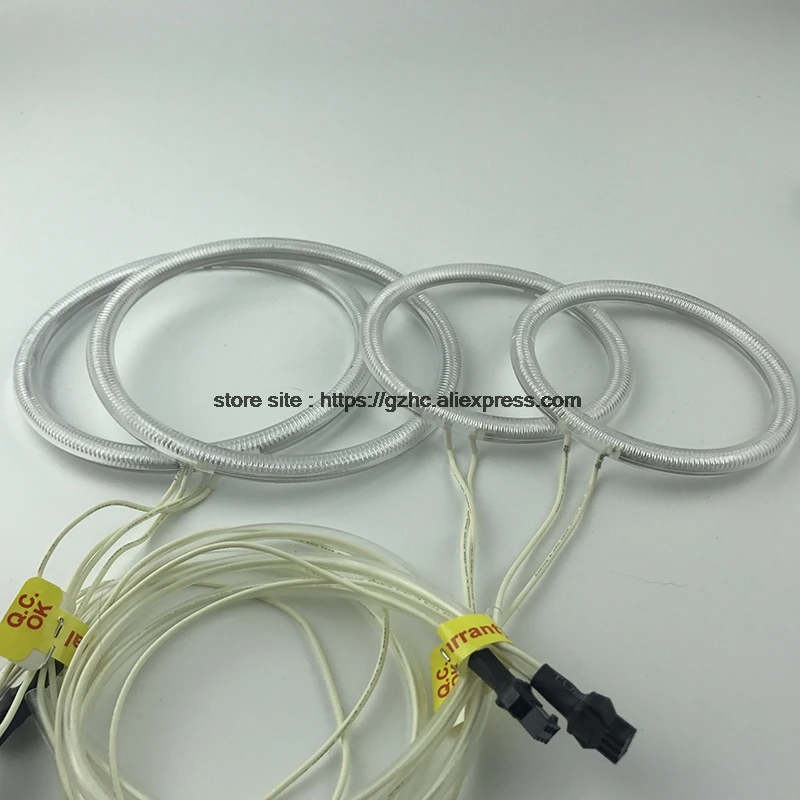 HochiTech для Ford Focus II Mk2 2004 2008 ультра ярсветильник дневной свет DRL CCFL ангельские глаза