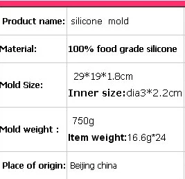 3D силиконовая форма для мыла ручной работы в виде свечей и пирогов инструменты