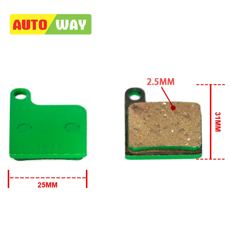 

2 Pairs/Lot Bicycle Ceramic Disc Brake Pads For GIANT MPH 2/3 Mountain Bike Cycling brake pad