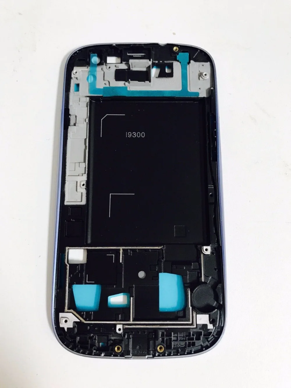 Для Samsung Galaxy S3 GT I9300 серебристый/синий/черный/коричневый корпус передней лицевой