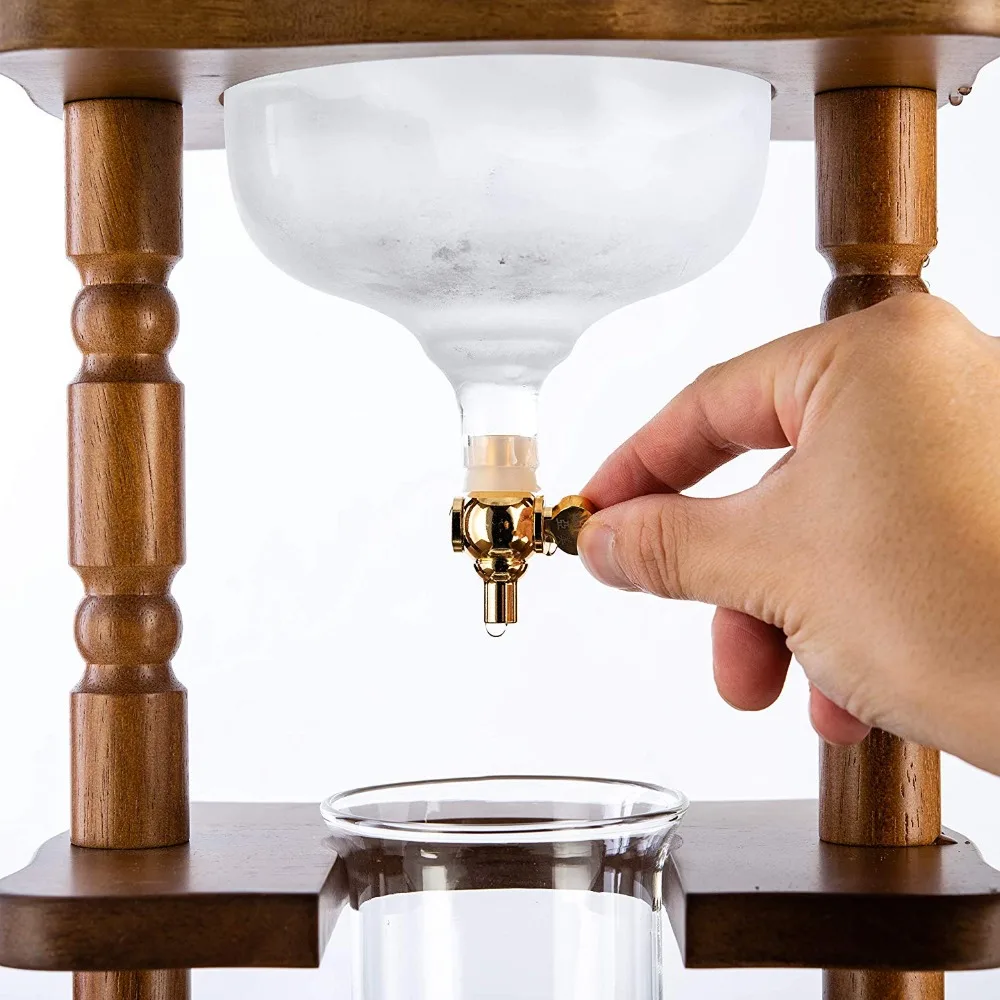 Водная капельная Кофеварка для бизнеса Голландская кофемашина холодного и