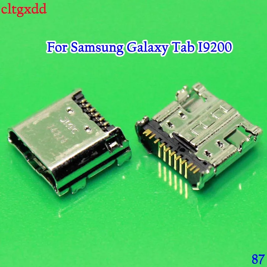 20 шт./лот Micro USB зарядная док-станция порт для Samsung Galaxy I9200 I9205 P5200 T210 T211 T310 T311 разъем
