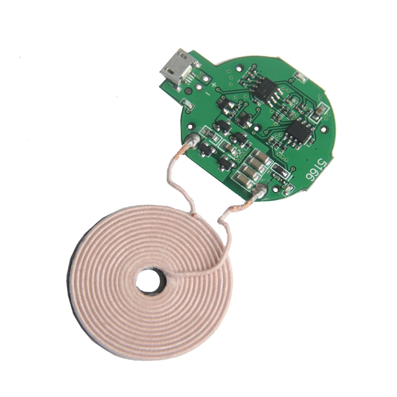 1 компл. Новый мини беспроводной зарядный модуль передатчика Mini PCBA Coil QI Universal Android