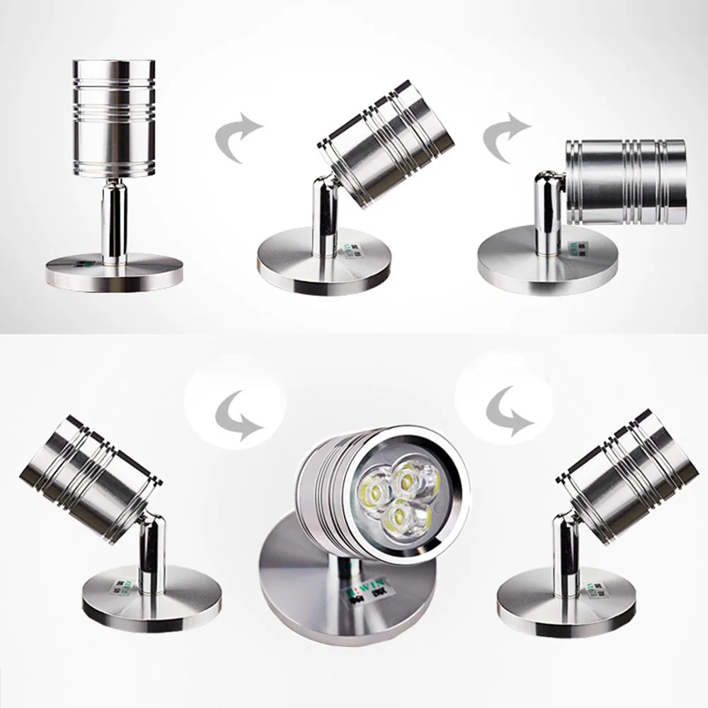 Современные 3 Вт светодиодные коридорные светильники потолочные встраиваемые