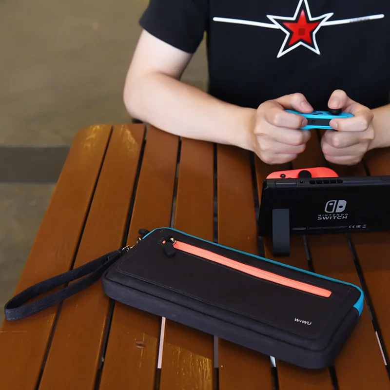 Чехол WIWU для Nintendo Switch портативный дорожный переноски сумка хранения NS консоль с 5