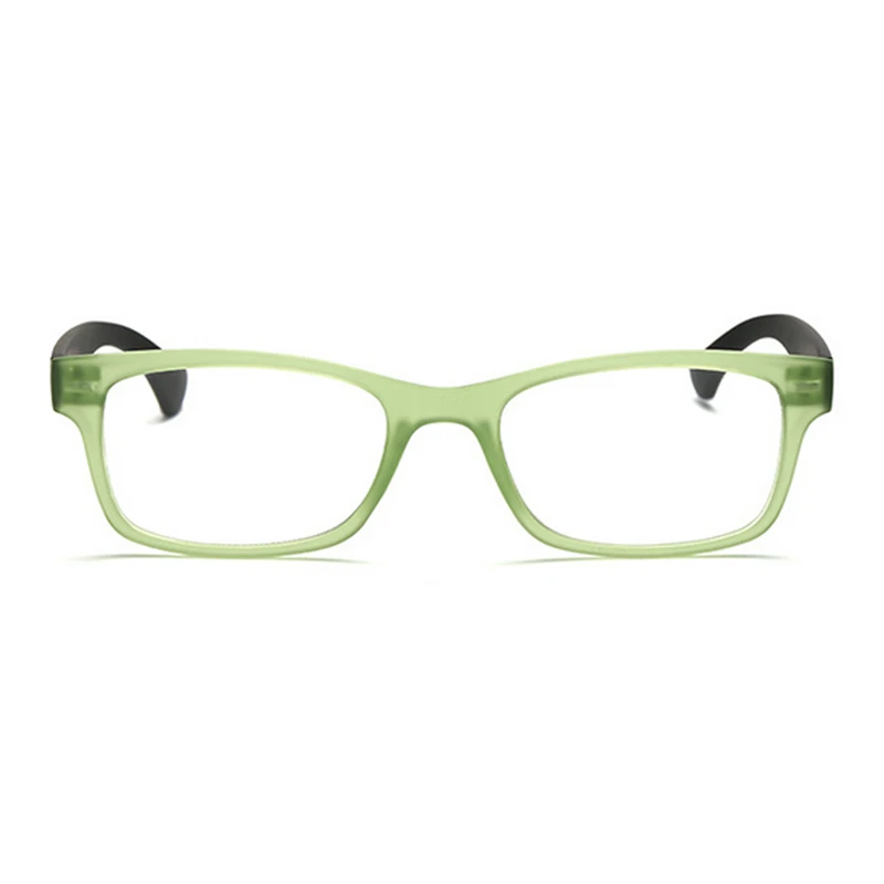 

Unisex Fashionable Reading Glasses Women Men Ultralight Resin Lenses Elderly Watch Presbyopic Eyeglasses Full Frame Portable