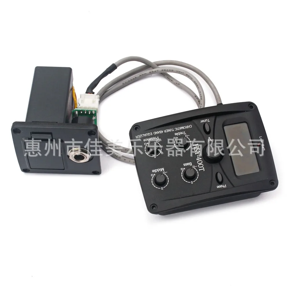 1 Set Wood Guitar Accessories Quality LC-4 EQ Pickup (Folk classical) General | Спорт и развлечения